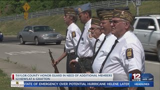 Taylor County Honor Guard in need of additional members