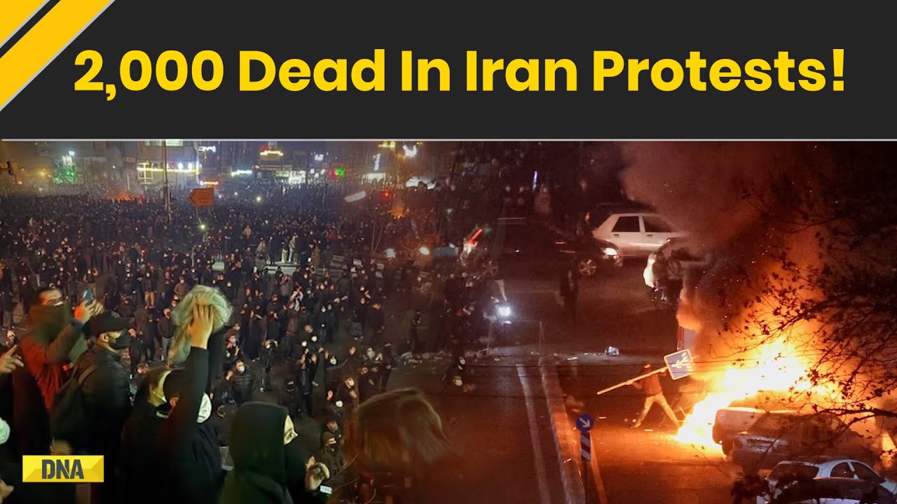 Iran Protests: Nearly 2,000 People Killed In Iran Nationwide Unrest, Protests Turn Into Nightmare