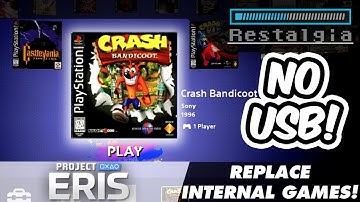 How to replace INTERNAL games on your Playstation Classic!