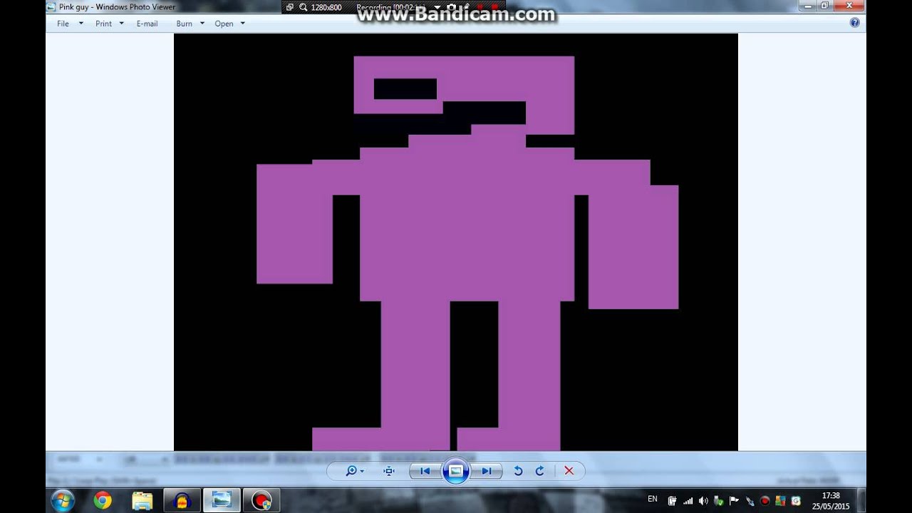 Pink Guy Sings I Am Purple Guy Youtube