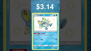 Top 5 Most Expensive Froakie Cards! #five #fyp #ten #pokemon #shorts #top5 #cool #love #top10 #tcg