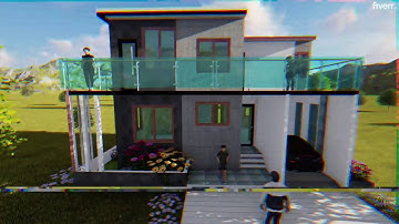 Do 3d renderings and architectural walkthrough animation video - Best Architecture & Interior