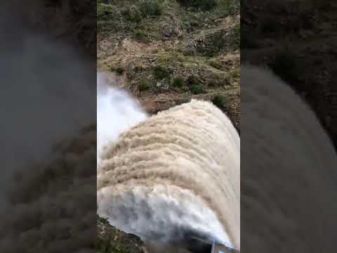 منظر رائع لسد وجر مديرية موديه أرض آل حسنة أبين أرض الخير والبركة