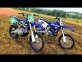 2 Stroke vs 4 Stroke 2019 Yamaha YZ250X and YZ250FX - Dirt Bike Magazine