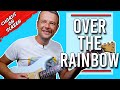 Somewhere Over The Rainbow Guitar Lesson | IZ Israel Kamakawiwo