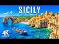 Sicily 🇮🇹 4K Drone Footage | Mediterranean Coastlines &amp; Deep House Vibes
