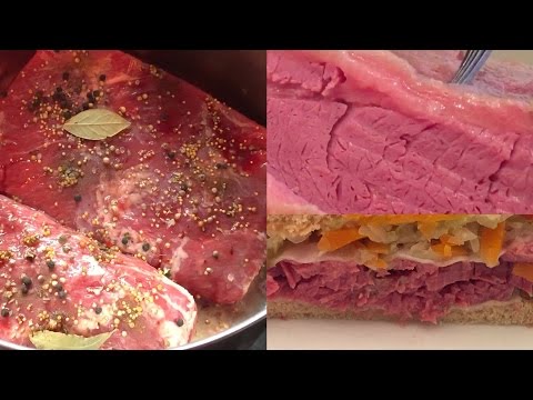 diy-recipe-:-the-most-tender-corned-beef-brisket-rueben-cabbage-hash-sandwich-slow-cooked-homemade