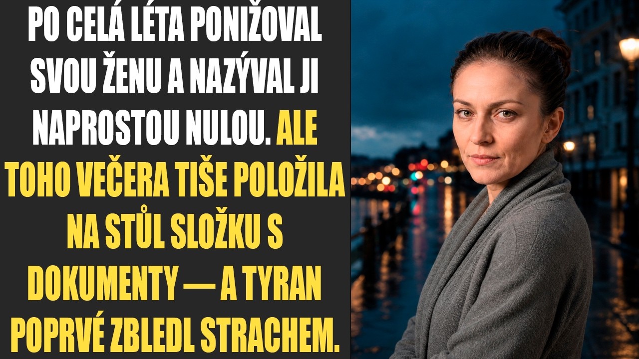 „Zařídíme to na mě. Stejně se budu o podnikání starat já. A jestli to pak nevyjde, podám žádost o rozvod. Najde si ten svůj tichý život." Seděla jsem v temné předsíni vlastního bytu a poslouchala,...