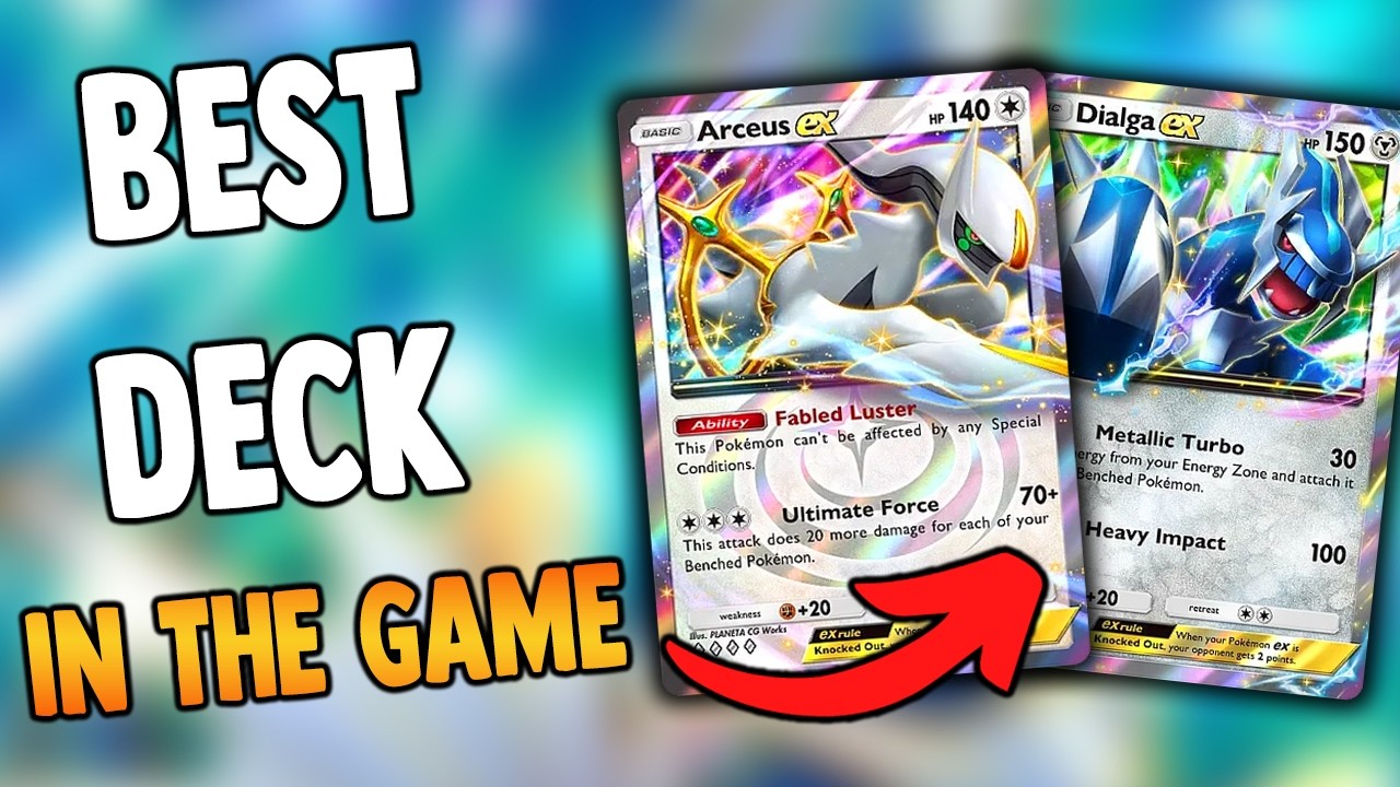 TOO OVERPOWERED?! The BEST DECK in Pokemon TCG Pocket Right Now! Arceus ...