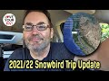 Snowbird Trip 21/22 Update (BC to Southern California) Our Route & Stops Along the Way