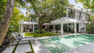 Tour a $8.75M Tropical Modern Estate in Coconut Grove, Miami | 3470 Poinciana Avenue