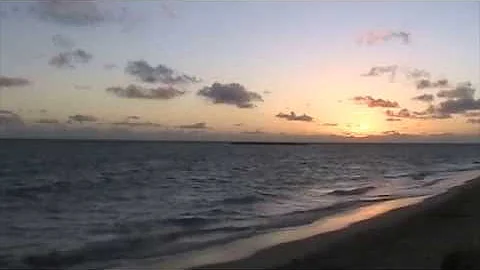 The Most Beatiful Sunrise at Kailua Beach-Oahu Hawaii with beautiful music