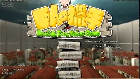 How to Change Your Guild Name Colour |Attack on Titan Tribute Game|