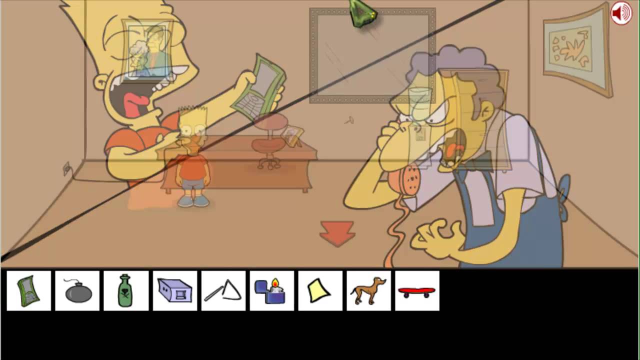 guia de bart simpsom saw game (en español) - YouTube
