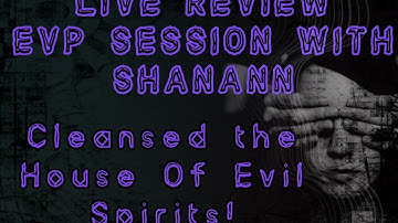 🔴Shanann Watts EVP  Session & In the name of my GOD, all evil MUST LEAVE! Strange music heard after