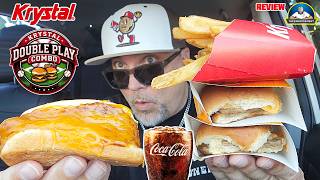 Krystal® Double Play Combo Review! ⚾🍔🍔 | How Good Is THIS Deal? | theendorsement