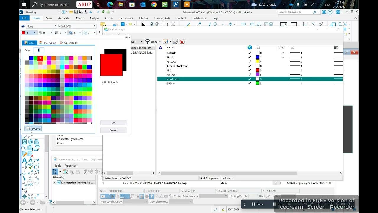 MicroStation CONNECT Edition How To Create A Level/Layer YouTube