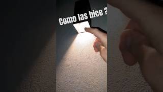 Como hacer luces para exterior #diy