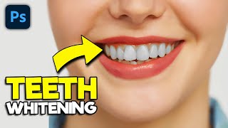 teeth whitening effect | photoshop shorts tutorial