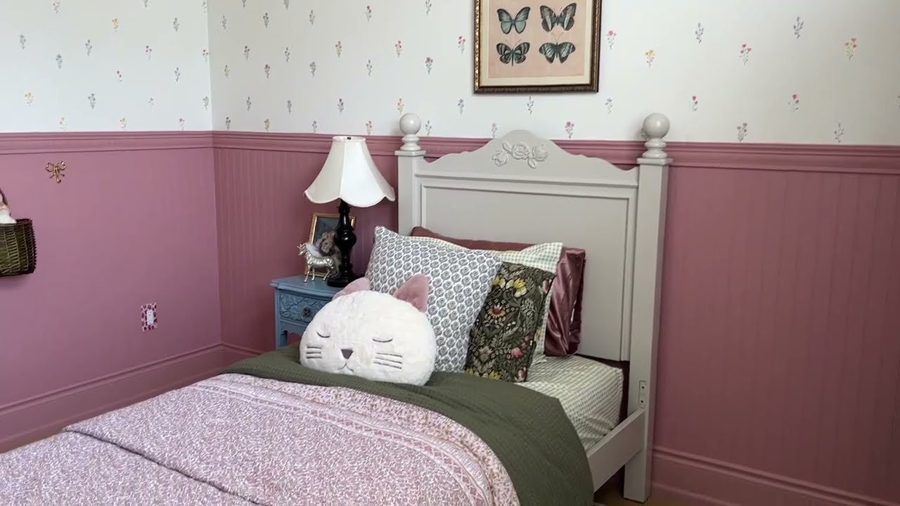 Преображение спальни в розовых тонах для моей девочки!