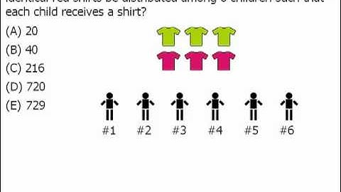 GRE Math Practice: Permutations and Combinations - Example 1