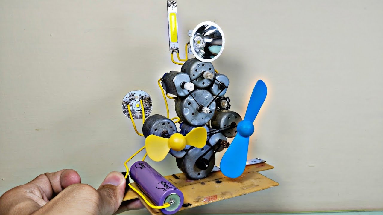 ASSEMBLING A MINI PROTOTYPE ELECTRIC GENERATOR MACHINE USING A DC MOTOR ...