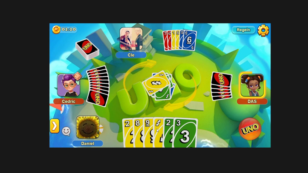Uno Online Wir spielen KOSTENLOS gegen andere YouTube