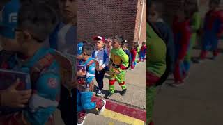 Cowart Elementary Story Book Parade halloween