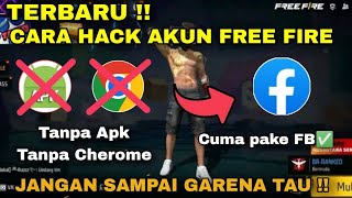 TERBARU!! CARA MENDAPATKAN AKUN FREE SULTAN CUMA PAKE FB - GARENA FREE FIRE