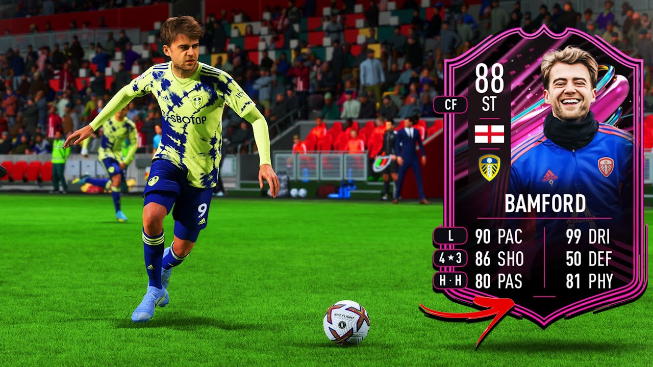 88 FUT Ballers Patrick Bamford has 99 DRIBBLING!! 🤯