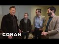 Conan demande aux property brothers de rnover le bureau de jordan schlansky  conan sur tbs