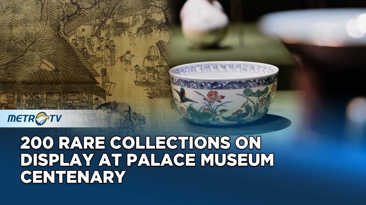 Centennial exhibition on China's Palace Museum - YouTube