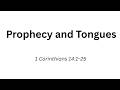 1 Corinthians 14:1–25: Prophecy and Tongues | Berean Audio Bible