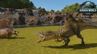 CONCAVENATOR VS DIMETRODON | Jurassic World Evolution 3