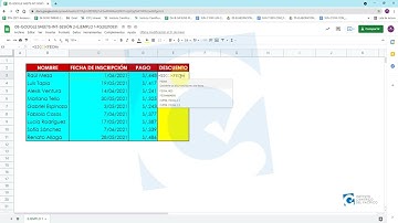 GOOGLE SHEETS-INT-S02-FUNCIONES DE FECHA Y HORA-EJEMPLO01