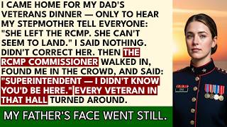 My stepmother told the whole Legion hall I'd quit the RCMP and couldn't figure out my life — then...