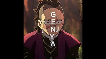 Genya ❤️❤️😭 #genya  #demonslayer  #animeedit  #shorts #kimetsunoyaiba  #sanemi #tanjiro