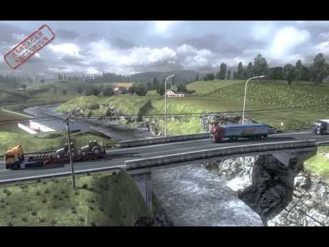 Euro Truck Simulator 2 - Bande annonce non officiel