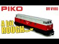 A BIT ROUGH! Vintage N Scale Deutsche Reichsbahn V180 Diesel from Piko - East German