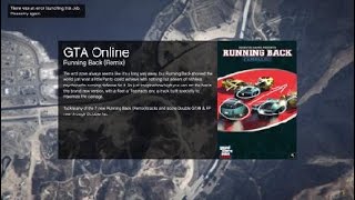 GTA Online Heist Issue