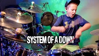 CHOP SUEY! - SOAD (Drum Cover) age 9