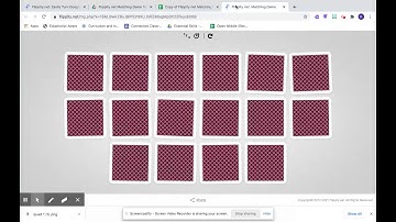 Create a Memory Matching Game- 1 min PD