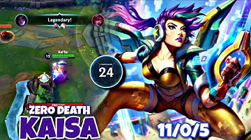 WILD RIFT | KAISA FULL AP AND ZERO DEATH !  | GAMEPLAY | #kaisa #wildrift