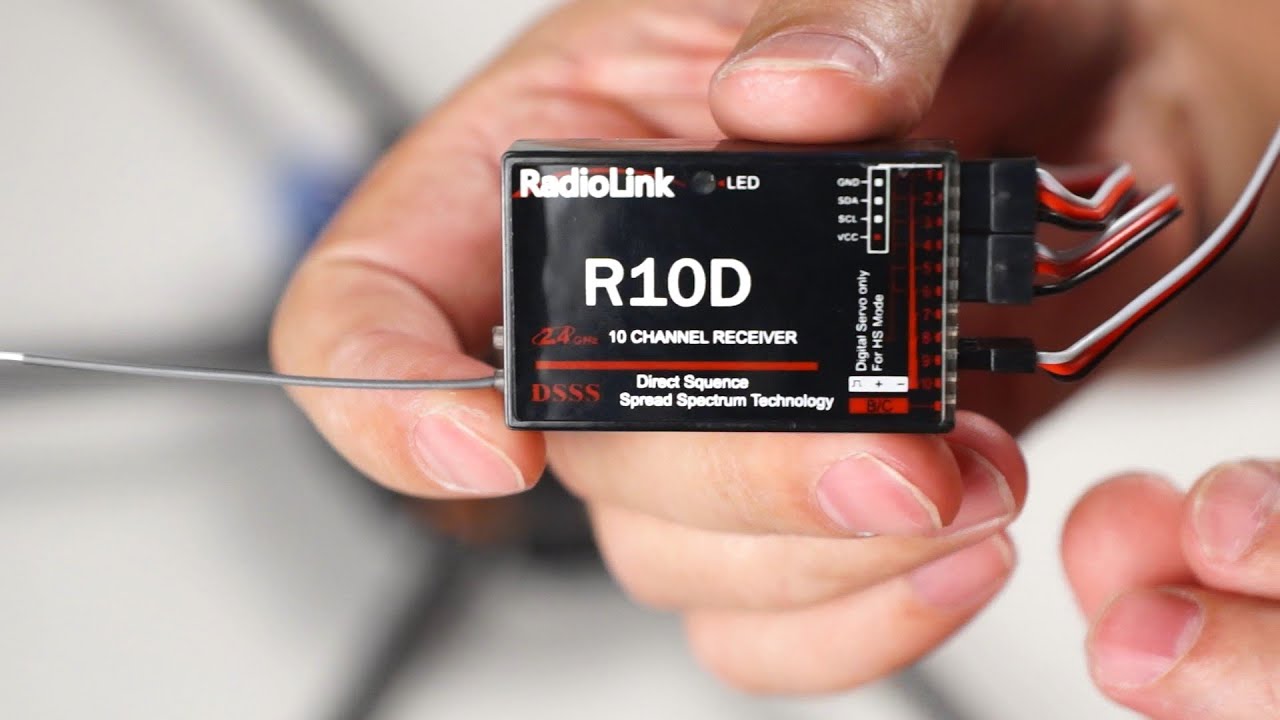 Hexacopter Build Part 8 - Connect Radiolink R10D receiver to APM on Tarot FY690S