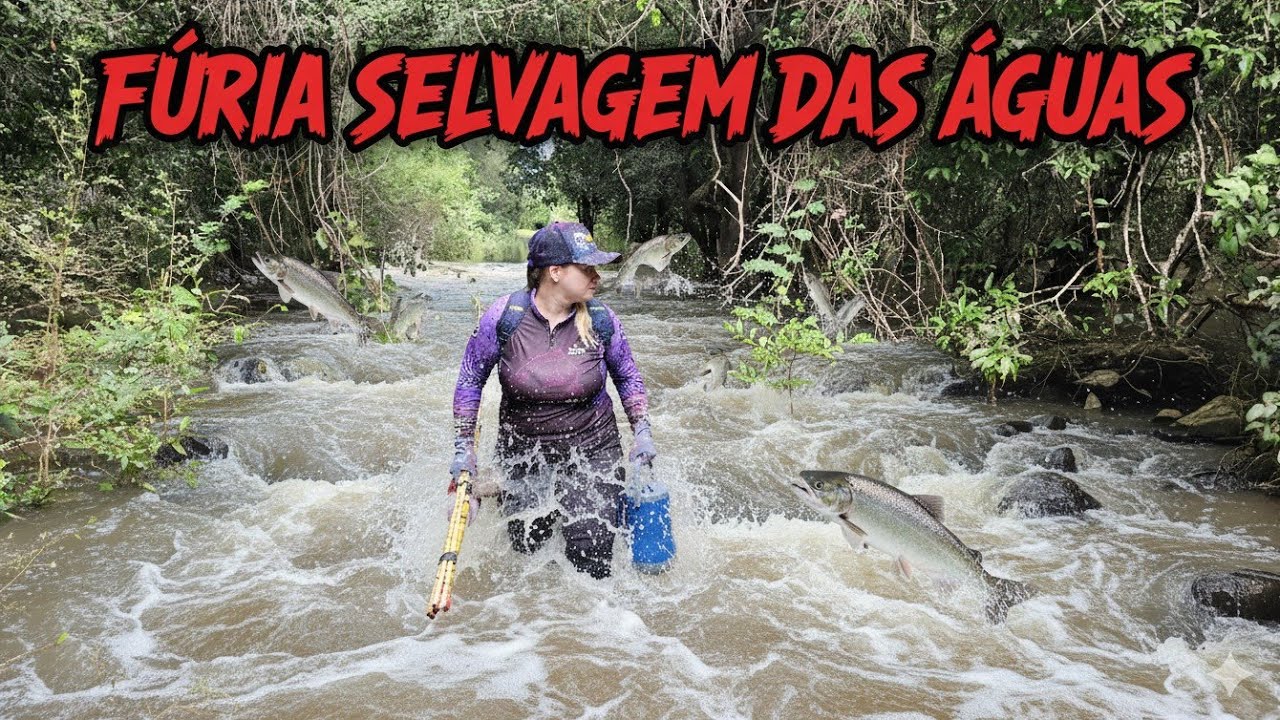 ​A PESCARIA VIROU PESADELO: Tivemos que cruzar o rio a pé no meio do caos!