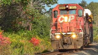 (4K!) CP SD40 DUO!!! DUAL FLAGS! PACMAN! A Fast CP H19 at Beare!!!