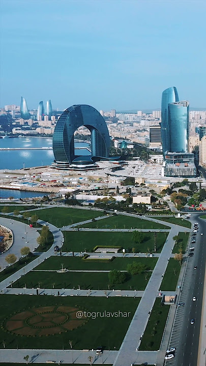 Morning Baku city