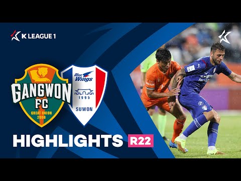 Gangwon Suwon Bluewings Goals And Highlights