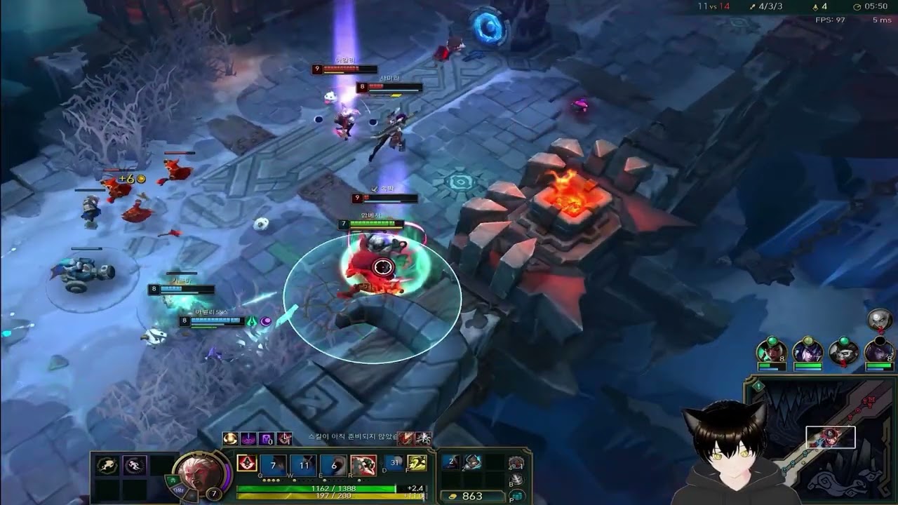 [LOL 아수라장] 화끈한 누님 | 금쪽이네 일기 225