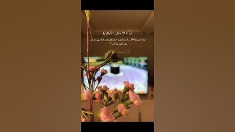 #تلاوة_خاشعة من سورة القدر بصوت القارئ للشيخ فارس عباد قناة القرآن الكريم الرسمية